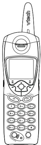 VTECH VT 5801 - Parts Check List - 1