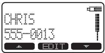 VTECH VT 5881 - To Edit a Number - 1