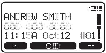 VTECH VT 5881 - Dialing from Caller ID - 2