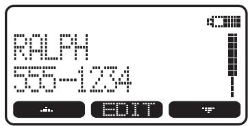 VTECH VT 5881 - To Delete a Number/Name: - 5