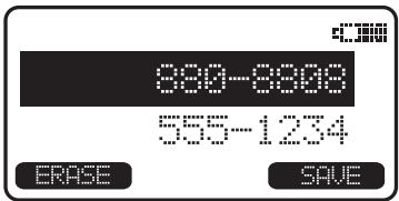 VTECH VT 5881 - Saving Redial Numbers in Phone Book Memory (Handset or Base) - 2