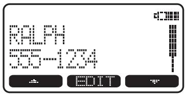 VTECH VT 5881 - To Delete a Number/Name: - 2