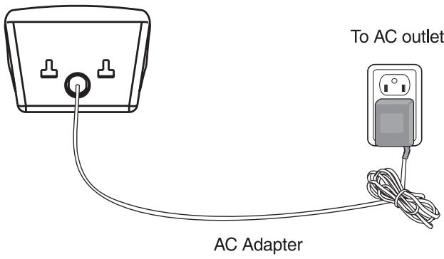 VTECH VT 5881 - Connecting power to Base Unit/Handset Charger - 2
