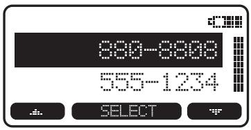 VTECH VT 5881 - From the Handset: - 2