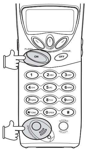 VTECH VT 5881 - From the Handset: - 3