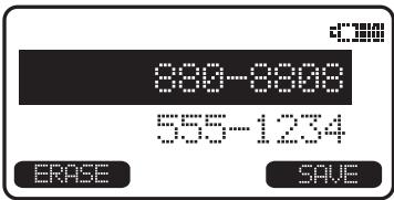 VTECH VT 5881 - Erasing Numbers in Redial Memory (Handset or Base) - 3