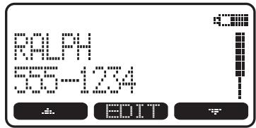 VTECH VT 5881 - To Delete a Number/Name: - 4