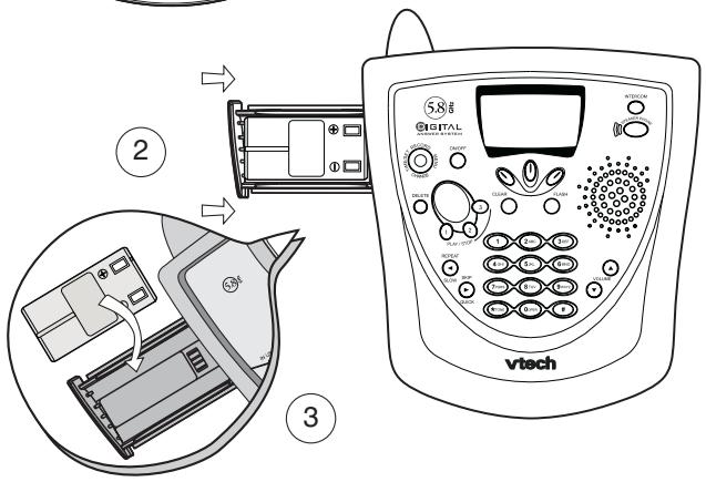 VTECH VT 5881 - NOTE: - 2