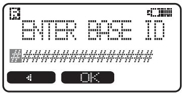 VTECH VT 5881 - Enter Base ID Code - 1