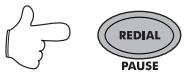 VTECH VT 9127 - USING REDIAL - 1