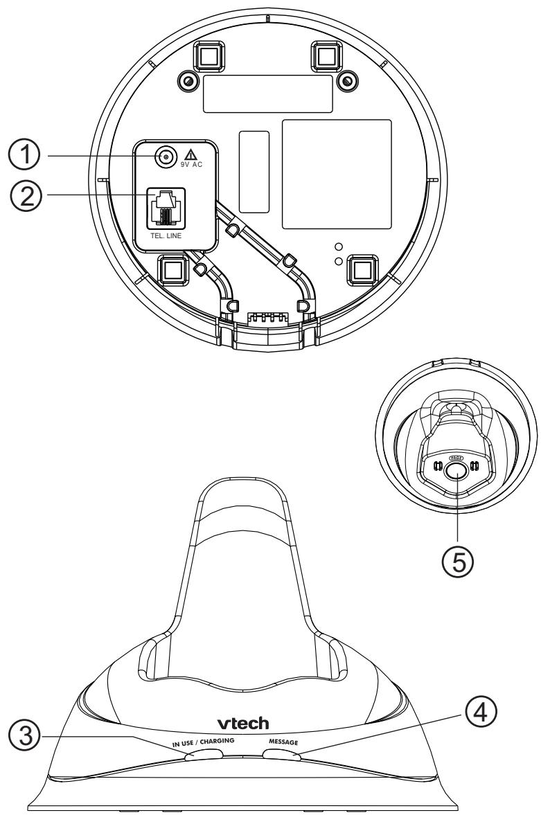 VTECH VT 9127 - HANDSET LAYOUT - 2