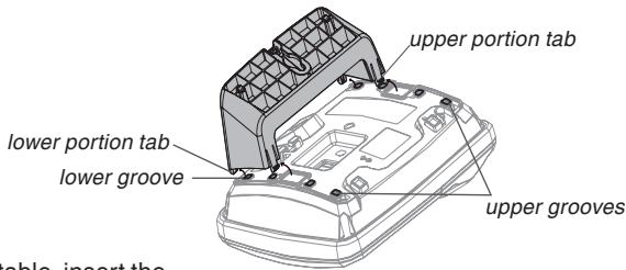 VTECH IA5882 - Wall mounting bracket installation (optional) - 2
