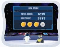 VTECH V.SMILE V-MOTION WALL.E - Bonus Games on the V.Smile™ Web Site - 1