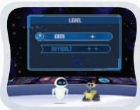 VTECH V.SMILE V-MOTION WALL.E - STEP 2: Choose Your Game Settings - 1