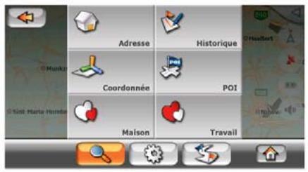 MIO C520T - Avec le menu chercher - 1