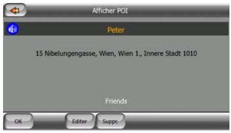 MIO C520T - Gérer mes POI - 4