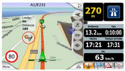 MIO C520T - Avertissement visuel - 1