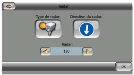 MIO C520T - Ajouter un nouveau radar ou éditer un radar existant - 1