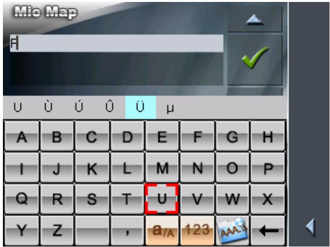 MIO MAP 2.0 - Special characters - 2