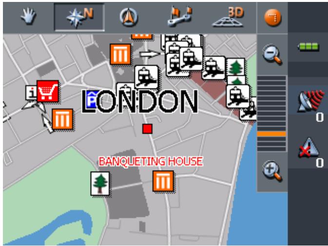 MIO MAP 2.0 - Indicating destinations on the map - 4