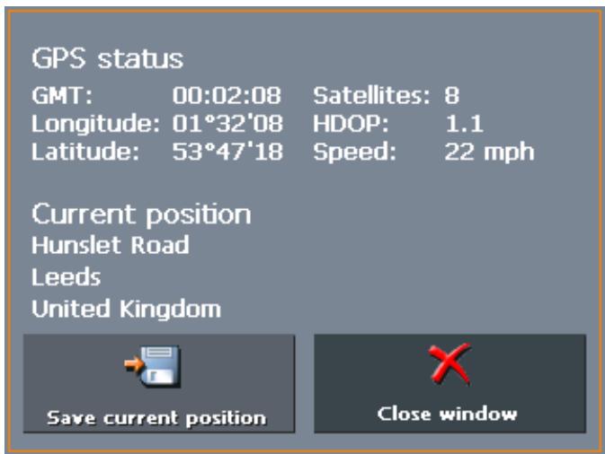 MIO MAP 2.0 - Setting the current position as home address - 2
