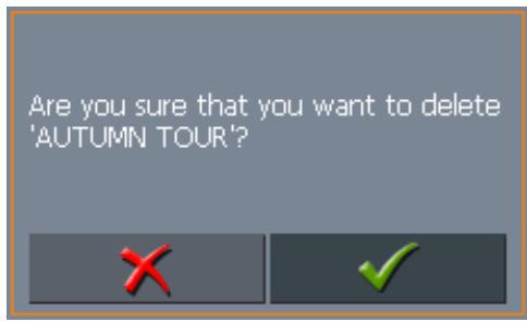 MIO MAP 2.0 - Delete itinerary - 4