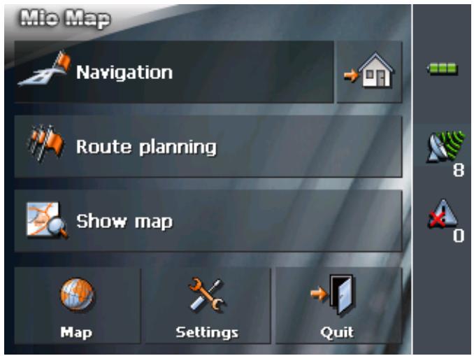 MIO MAP 2.0 - Selecting a map - 3
