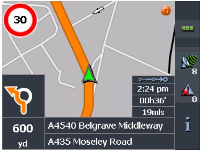 MIO MAP 2.0 - Determine the route options. - 4