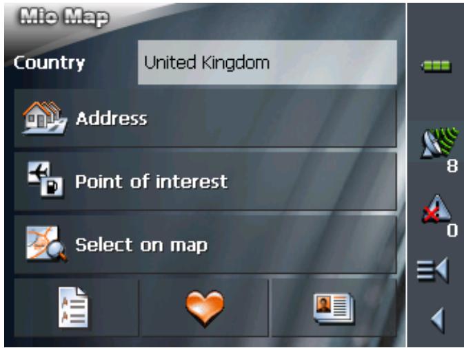 MIO MAP 2.0 - Point of interest in a certain town - 1