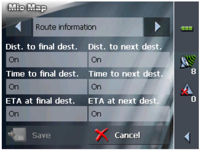 MIO MAP 2.0 - Displaying additional information on the map - 4