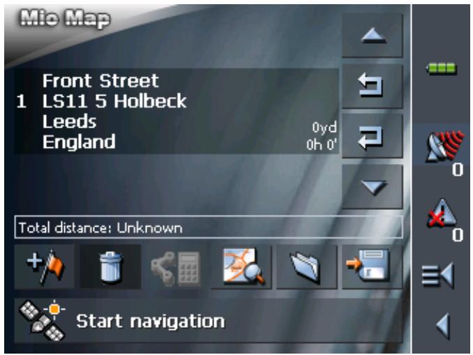 MIO MAP 2.0 - Indicating route points - 4