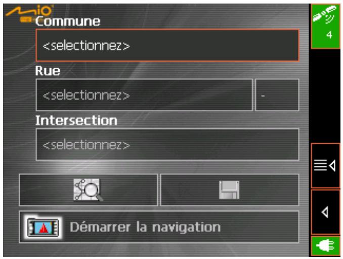MIO 268 - Saisir une destination manuellement - 1
