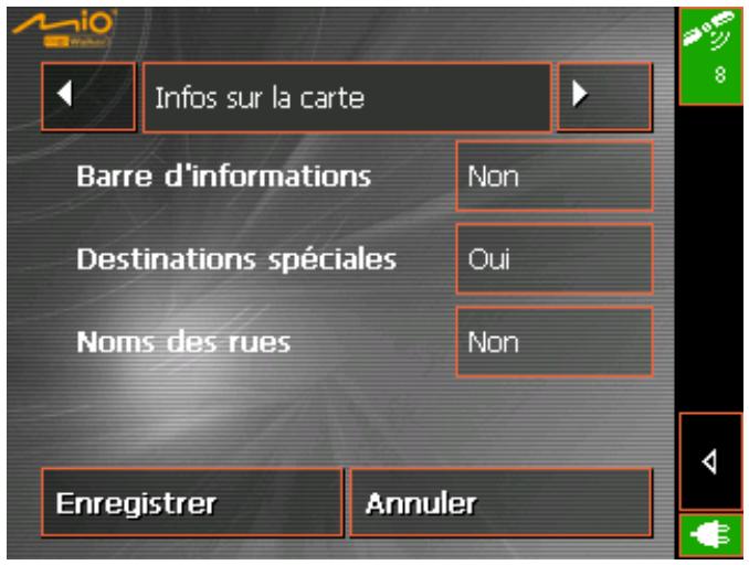 MIO 268 - Afficher des informations supplémentaires sur la carte - 1