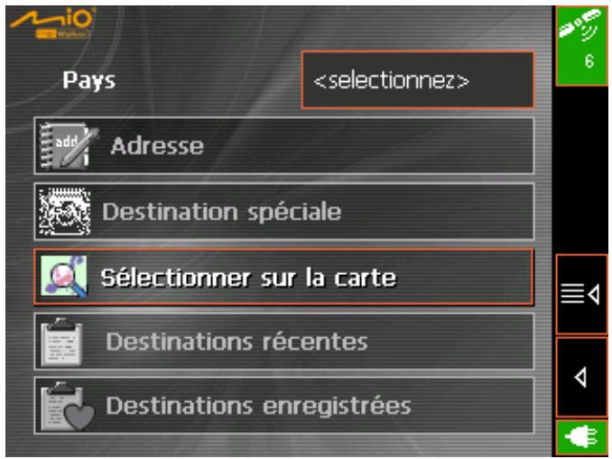 MIO 268 - Écran destination - 1