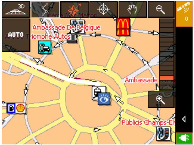MIO 268 - Indiquer une destination sur la carte - 1