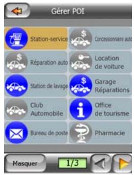 MIO A501 - Gérer la visibilité des POI intégrés - 3