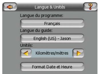 MIO A501 - Langue et Unités - 2