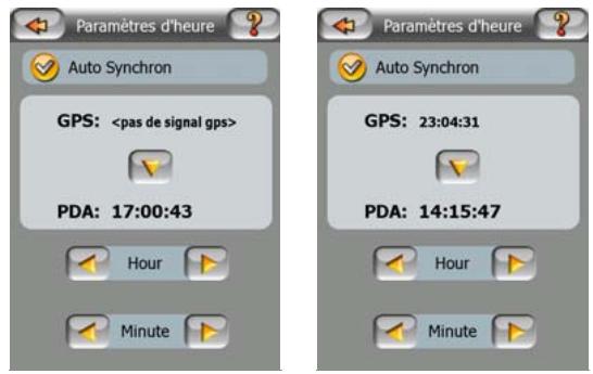 MIO A501 - Synchronisation de l'heure - 1