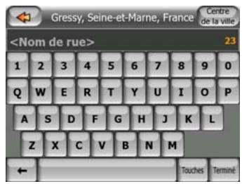 MIO A501 - Sélectionner une rue ou le centre de la localité - 2