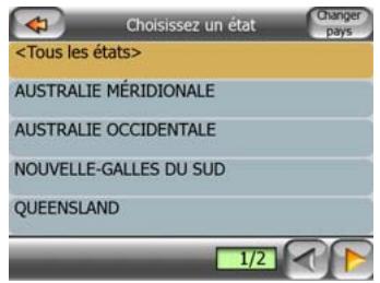 MIO A501 - Changer d'etat (Australie et É-U uniquement) - 2