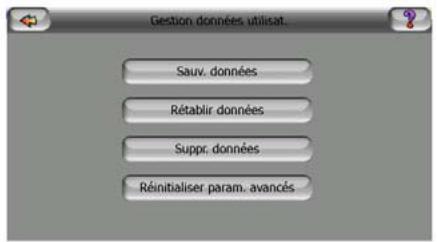 MIO C320 - Gestion des données utilisées - 1