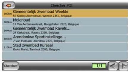 MIO C320 - Chercher un POI - 3