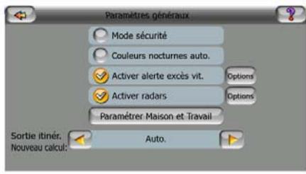MIO C320 - Paramètres généraux - 1