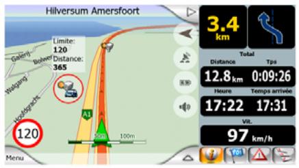 MIO C320 - Avertissement visuel - 2