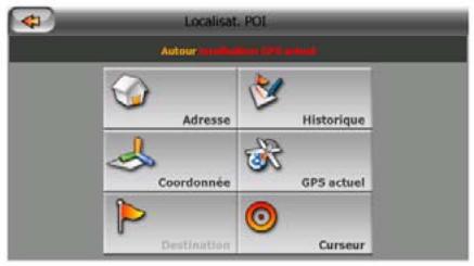 MIO C320 - Chercher un POI - 2