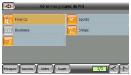 MIO C320 - Gérer mes POI - 1