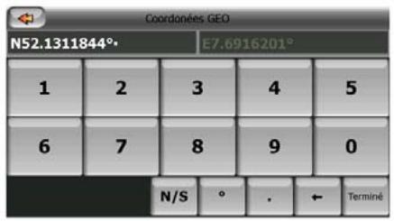 MIO C320 - Trouver les coordonnées - 1
