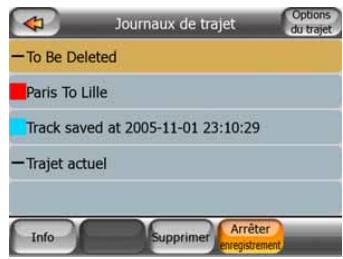 MIO C710 - Manage Track Logs (Gérer les journaux de trajet) - 3