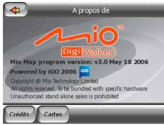 MIO C710 - À propos de l'écran - 1