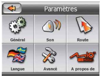 MIO C710 - Préférences - 1